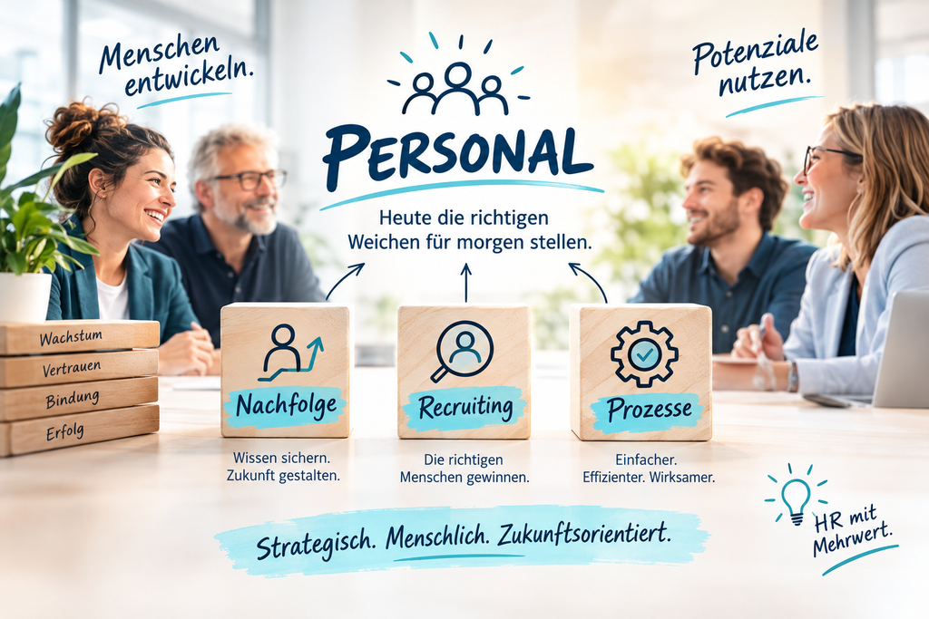 Menschen entwickle-Potenziale nutzen